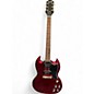 Used Epiphone SG Special P90 Sparkling Burgundy Solid Body Electric Guitar thumbnail