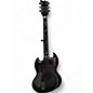 Used ESP LTD Viper 1000 Deluxe Trans Black Solid Body Electric Guitar