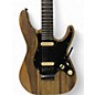 Used Schecter Guitar Research SVSS EXOTIC BLACK LIMBA NATURAL Solid Body Electric Guitar