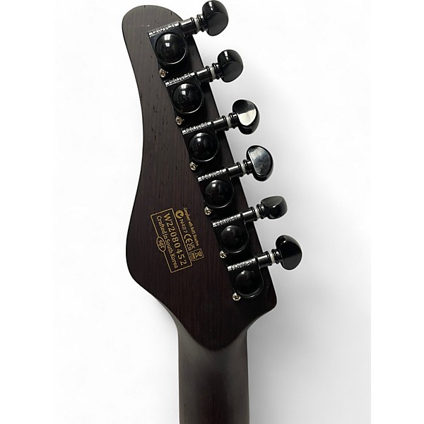 Used Schecter Guitar Research SVSS EXOTIC BLACK LIMBA NATURAL Solid Body Electric Guitar