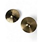 Used Paiste 14in Signature Medium Hi Hat Pair Cymbal