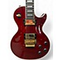 Used Epiphone Alex Lifeson les Paul Custom Axcess Ruby Solid Body Electric Guitar