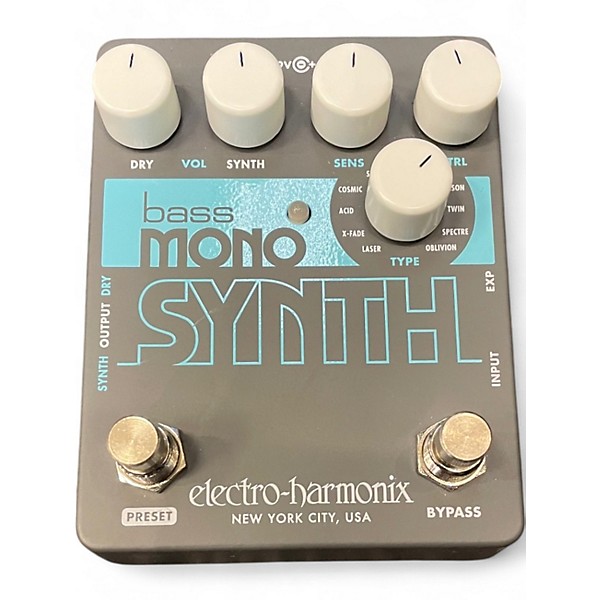 Used Electro-Harmonix Bass Mono Synth Bass Bass Effect Pedal