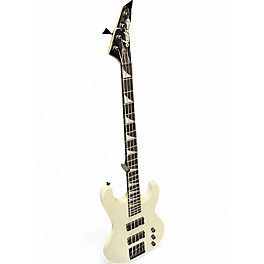 Used Jackson JS2 Concert Alpine White Electric Bass Guitar