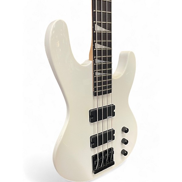 Used Jackson JS2 Concert Alpine White Electric Bass Guitar