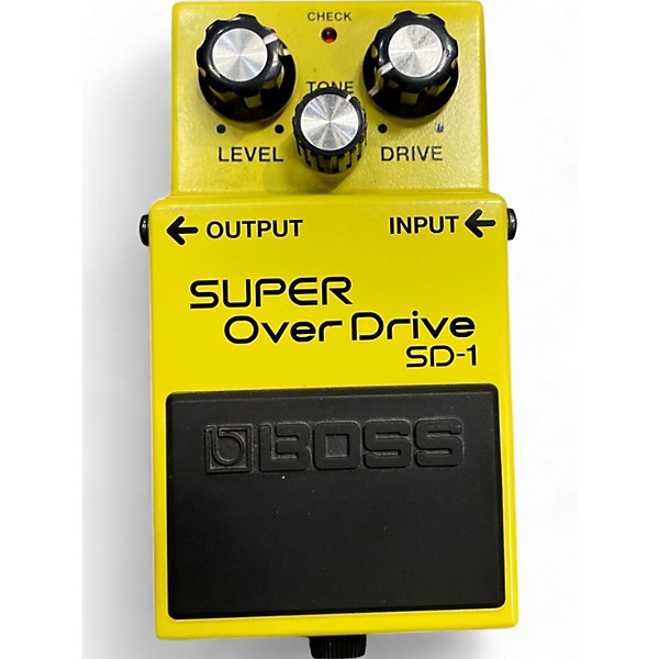 Used BOSS SD1 Super Overdrive Effect Pedal