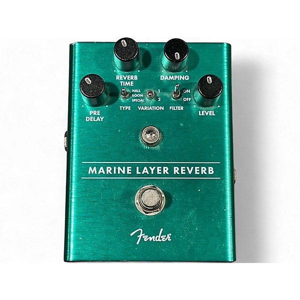 Used Fender marine layer reverb Effect Pedal