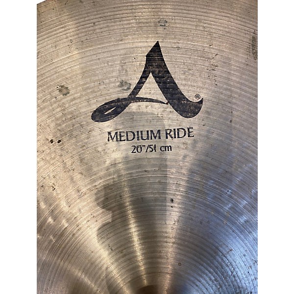 Used Zildjian 20in A Series Medium Ride Cymbal