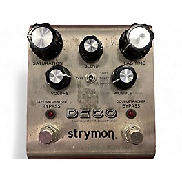 Used Strymon Deco Tape Saturation and Doubletracker Delay Effect Pedal