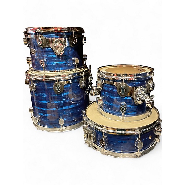 Used PDP by DW 6 Piece CX Series Blue Drum Kit