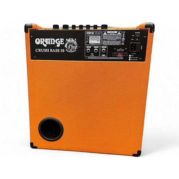 Used Orange Amplifiers crush bass 50 Bass Combo Amp