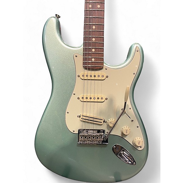 Used Fender American Professional II Stratocaster Mystic Surf Green Solid Body Electric Guitar