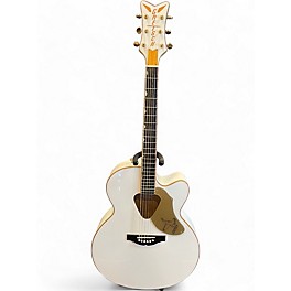 Used Gretsch Guitars G5022C Rancher Falcon Classic White Acoustic Electric Guitar