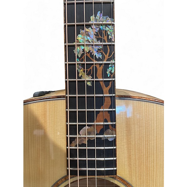 Used Taylor Custom GO Natural Acoustic Electric Guitar