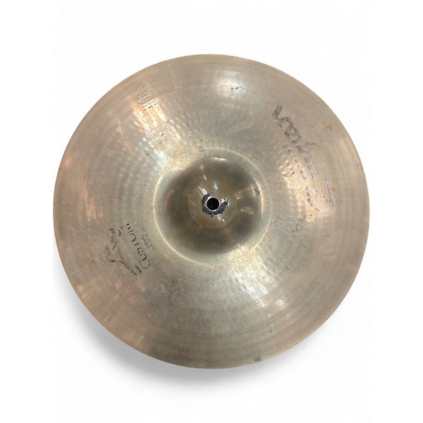 Used Zildjian 14in A Custom Hi Hat Pair Cymbal