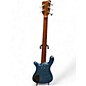 Used Warwick Streamer LX 5 String Trans Blue Electric Bass Guitar