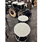 Used Ddrum 6 Piece CUSTOM MAPLE DUAL 24" KICK SHELL PACK GLOSS BLACK Drum Kit