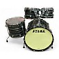 Used TAMA 4 Piece Starclassic Limited-Edition Bubinga Birch Oyster Black Drum Kit thumbnail