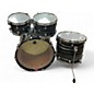 Used TAMA 4 Piece Starclassic Limited-Edition Bubinga Birch Oyster Black Drum Kit