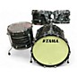 Used TAMA 4 Piece Starclassic Limited-Edition Bubinga Birch Oyster Black Drum Kit