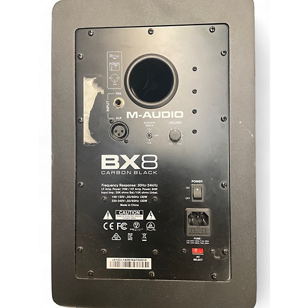 Used M-Audio BX8 Pair Powered Monitor