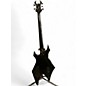 Used B.C. Rich NJ Warlock 5 String Black Electric Bass Guitar