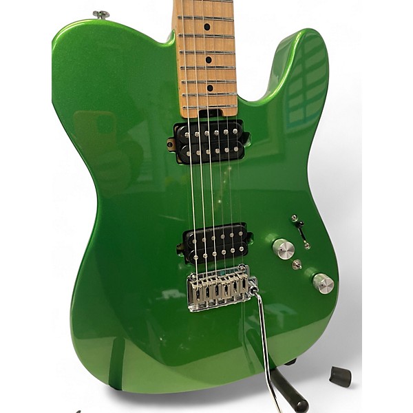 Used Eart TL380 Green Solid Body Electric Guitar