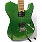 Used Eart TL380 Green Solid Body Electric Guitar