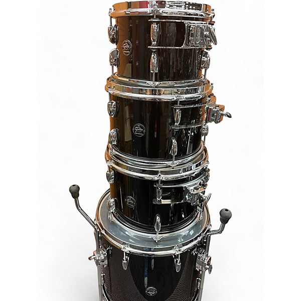 Used Gretsch Drums 5 Piece Renown 5-PC Piano Black Drum Kit