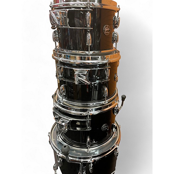 Used Gretsch Drums 5 Piece Renown 5-PC Piano Black Drum Kit