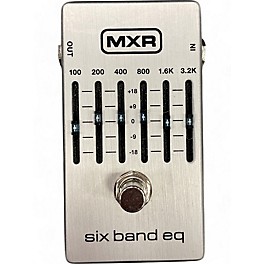 Used MXR six band eq Pedal