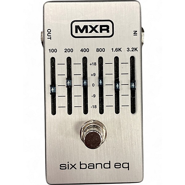 Used MXR six band eq Pedal