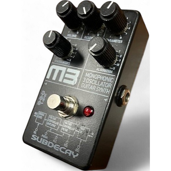 Used Subdecay M3 MONOPHONIC SYNTH Effect Pedal