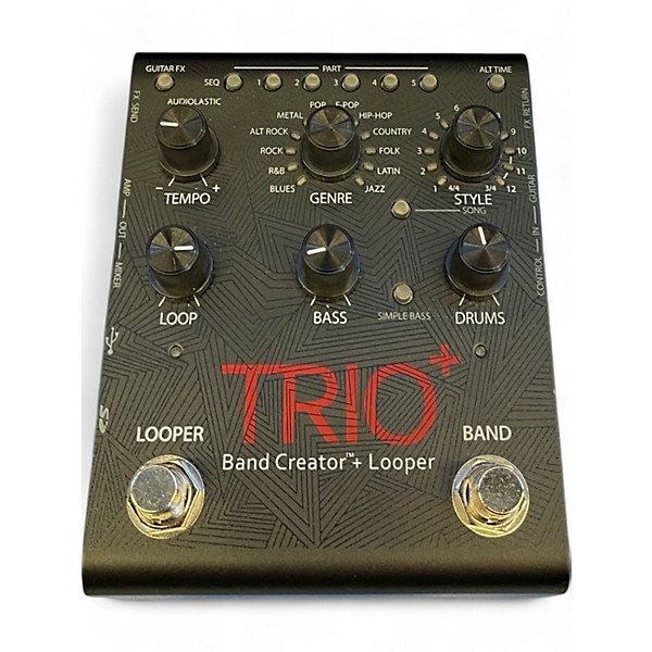 Used DigiTech Trio+ Band Creator Plus Looper Pedal