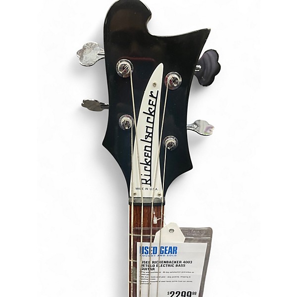 Used Rickenbacker 4003 Jetglo Electric Bass Guitar