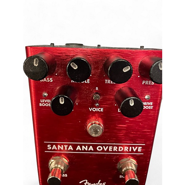 Used Fender SANTA ANA OVERDRIVE Effect Pedal