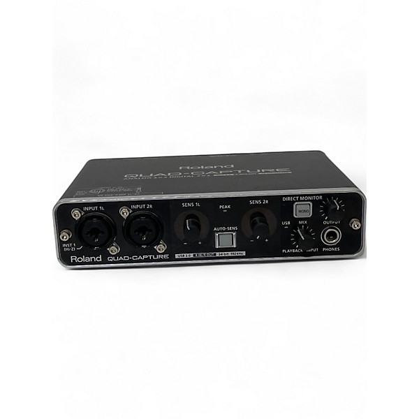 Used Roland QUAD-CAPTURE Audio Interface