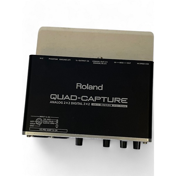 Used Roland QUAD-CAPTURE Audio Interface