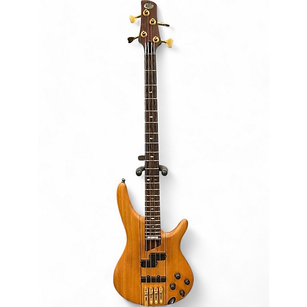 Used 1995 Ibanez SR5000 Antique Natural Electric Bass Guitar