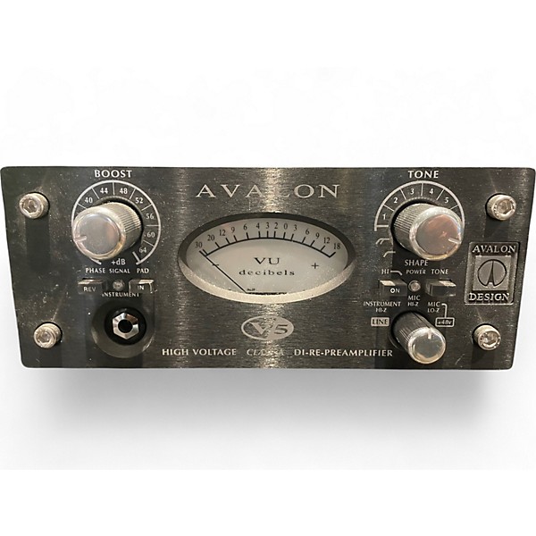 Used 2010s Avalon V5 Pure Class A Mono Channel Strip