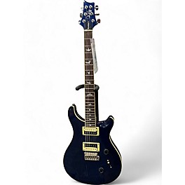 Used PRS SE Standard 24 NATURAL BLUE Solid Body Electric Guitar