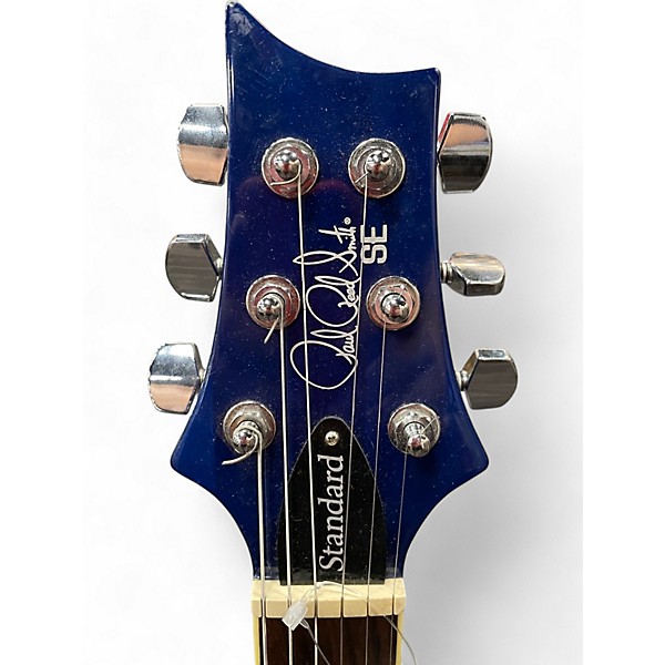 Used PRS SE Standard 24 NATURAL BLUE Solid Body Electric Guitar