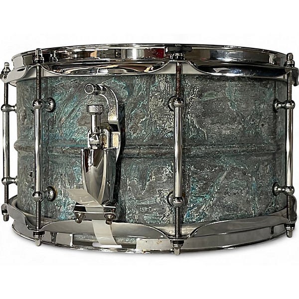 Used 2015 Pork Pie 13X7 BRASS PATINA SNARE DRUM BRASS PATINA Drum