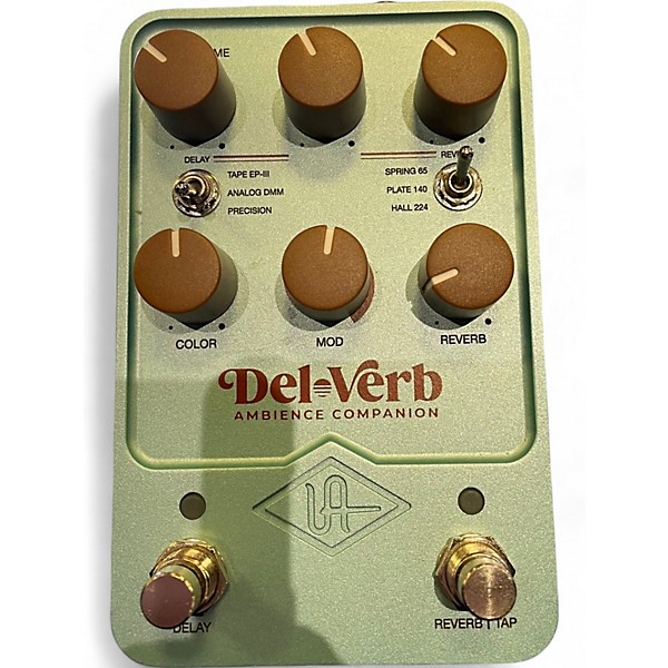 Used Universal Audio del verb Effect Pedal