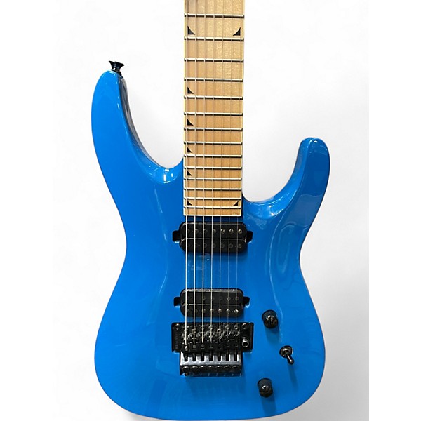 Used Jackson SLATXMG3-7 7 String Blue Solid Body Electric Guitar