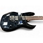 Used 2012 Ibanez RG927QMF Premium 7 String Black Solid Body Electric Guitar