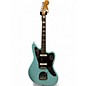 Used 2023 Squier CLASSIC VIBE JAGUAR Daphne Blue Solid Body Electric Guitar thumbnail