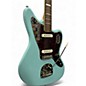 Used 2023 Squier CLASSIC VIBE JAGUAR Daphne Blue Solid Body Electric Guitar