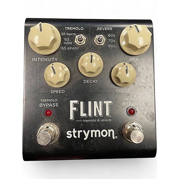 Used Strymon Flint Tremolo and Reverb Effect Pedal