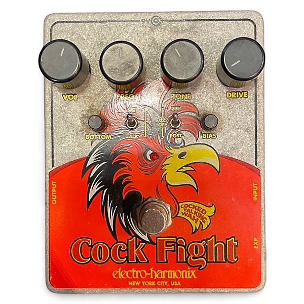 Used Electro-Harmonix Cock Fight Talking Wah Effect Pedal